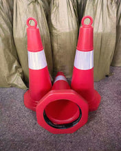 Load image into Gallery viewer, RoadHero Safe traffic cone ,Safety Road Parking Cones, Unbreakable PVC Orange Construction Cones for Home Driveway Road Parking Practise Emergency Use
