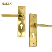 Load image into Gallery viewer, MOETAI Complete Arc Entry Lever Set with Single Cylinder Deadbolt（sample）
