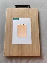 Load image into Gallery viewer, SEYIEN Chopping boards for kitchen use,Bamboo Chopping Board for Meat Cheese and Vegetables
