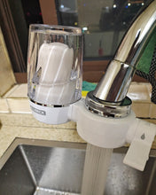 Load image into Gallery viewer, CLERCK Faucet Water Filter - Tap Water Filter Reduces Lead, Chlorine, Bad Odor &amp; Impurities down to 0.2μm

