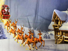 Load image into Gallery viewer, NBVKO Christmas Snow Elk tapestry For House Decoration
