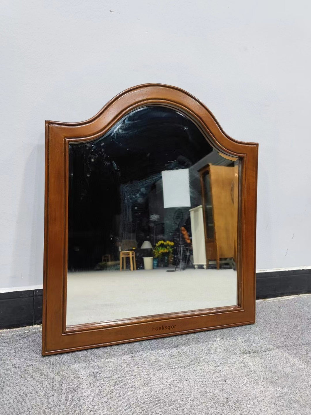 Foeksgor Decorative mirror, wooden frame wall mirror
