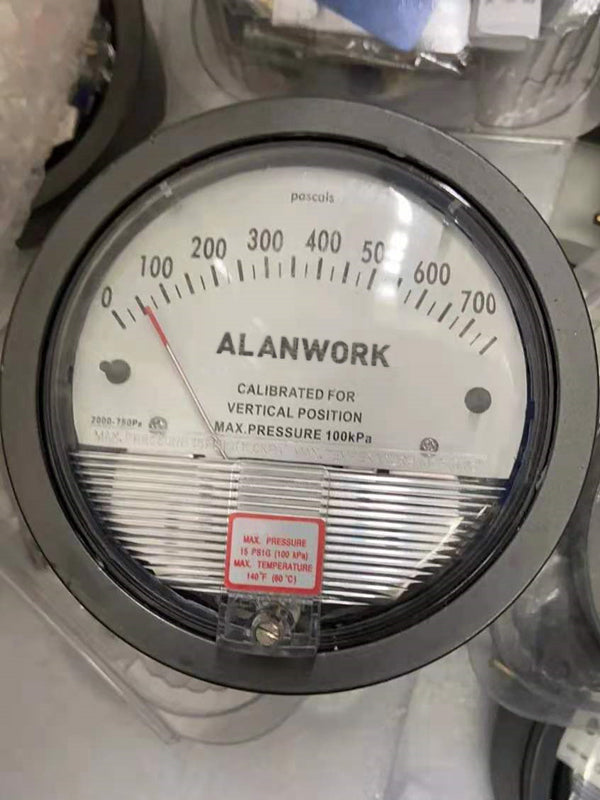 ALANWORK pressure sensor, special measurement for negative pressure air cleaning room