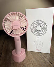 Load image into Gallery viewer, Aotipol hand-held electric fan,portable electric fan rechargeable battery
