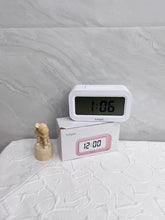 Load image into Gallery viewer, Aotipol Alarm Clocks, simple stylish alarm clock, for table bedrooms, white

