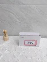Load image into Gallery viewer, Aotipol Alarm Clocks, simple stylish alarm clock, for table bedrooms, white
