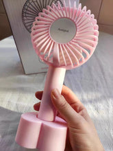 Load image into Gallery viewer, Aotipol hand-held electric fan,portable electric fan rechargeable battery
