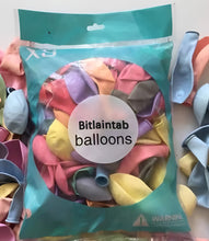 Load image into Gallery viewer, Bitlaintab Play Balloons, Latex round 10” Party Balloons
