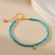 Load image into Gallery viewer, MSCHA HOME Bracelets,hand beaded adjustable gold jewelry
