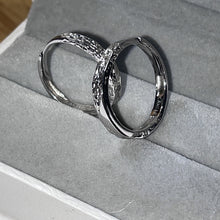 Load image into Gallery viewer, CAHEER ring, adjustable 925 sterling silver fashion ring, a pair
