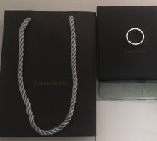 Load image into Gallery viewer, CMHIUANG Ring, Sterling Silver Ring High Polished Dome Waterproof and Comfortable
