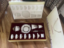 Load image into Gallery viewer, CNuanci Tea Sets,Set of Chinese Bone China Ceramic Cups
