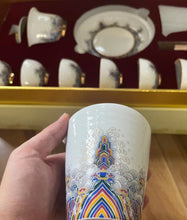 Load image into Gallery viewer, CNuanci Tea Sets,Set of Chinese Bone China Ceramic Cups
