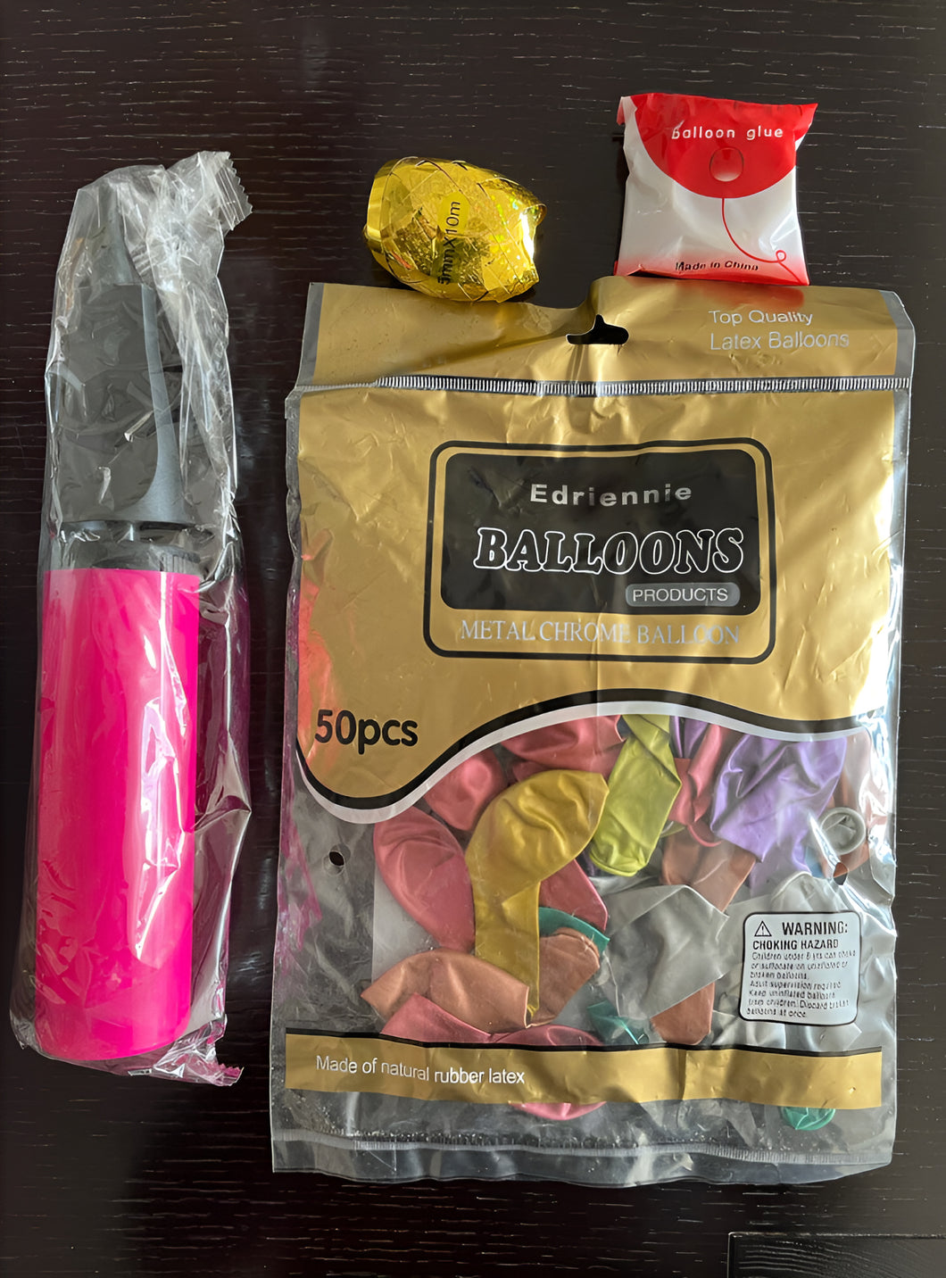 Edriennie Balloons,12 Inches Kinds of Rainbow Party Latex Balloons