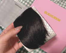 Load image into Gallery viewer, GUOXUEKM wig hair piece, women&#39;s wig pad, real hair roots, invisible, no trace, fluffy mini hair piece
