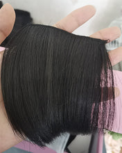 Load image into Gallery viewer, GUOXUEKM wig hair piece, women&#39;s wig pad, real hair roots, invisible, no trace, fluffy mini hair piece
