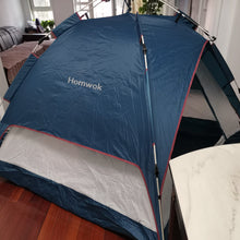 Load image into Gallery viewer, Homwok tent for camping, 4 person tent portable instant tent automatic tent waterproof windproof
