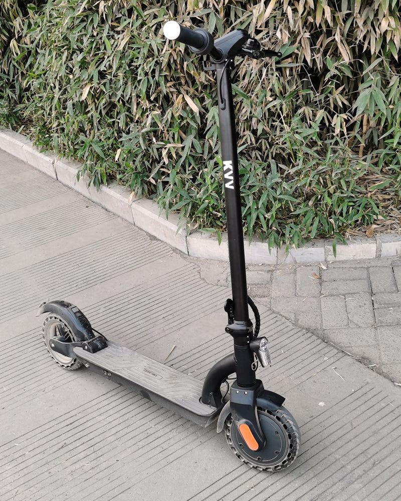 KVV Scooters, Electric Kick Scooter, Max Speed 18.6 MPH, Long-range Battery, Foldable and Portable