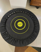Load image into Gallery viewer, Kiaans trampoline, round foldable children&#39;s trampoline, with adjustable foam handles, suitable for indoor/outdoor exercises
