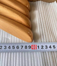 Load image into Gallery viewer, Linghthesr99 Coat stands,Smooth Natural Finish Wooden Dress Hangers

