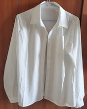 Load image into Gallery viewer, Merry&#39;s Club women&#39;s clothing, long-sleeved chiffon work top blouse button shirt white OL shirt

