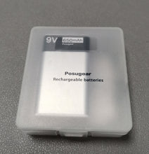 Load image into Gallery viewer, Posugear Rechargeable battery, 9-volt performance universal alkaline battery
