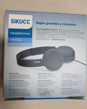 Load image into Gallery viewer, SIKUCC headphones wireless over ear bluetooth headphones, 20H playtime, hi-Res audio, deep bass, memory foam ear cups
