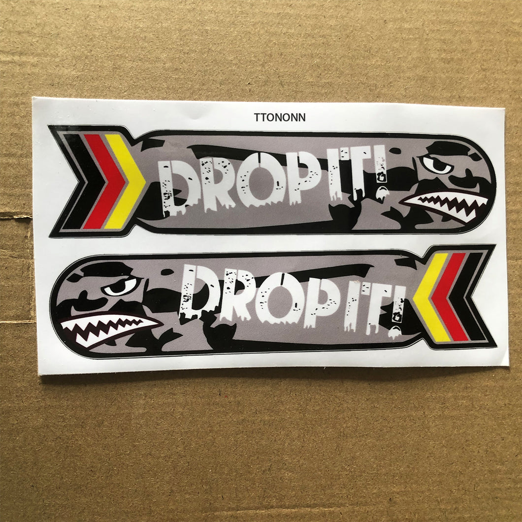 TTONONN Decorative stickers for cars, PVC torpedo stickers,  tear resistant