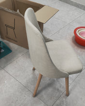 Load image into Gallery viewer, Tycoonvision chairs,Upholstered Polyester Fabric Dining Chairs
