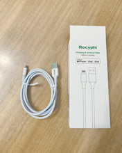 Load image into Gallery viewer, Recyphi USB cable,Lightning Cable Power Fast Charging Data Sync Transfer Cord
