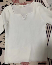 Load image into Gallery viewer, WKDTWCOS Knit sweater,Knit Top Women's Long Sleeve Knit Sweater Crew Neck Solid Color
