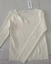 Load image into Gallery viewer, WKDTWCOS Knit sweater,Knit Top Women's Long Sleeve Knit Sweater Crew Neck Solid Color
