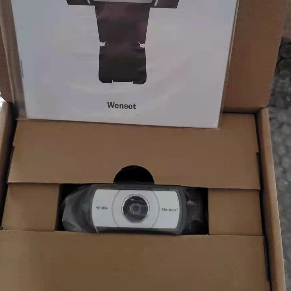 Wensot Webcams, 1080P HD, Plug and Play, for Online Class, PC Video Conferencing, Laptop, Desktop