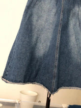 Load image into Gallery viewer, YAGIE skirts,Long Denim Skirts for Women High Waist
