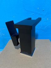 Load image into Gallery viewer, GIFTQOOL Matte Black Bathroom Faucet with Led Light, Washroom Taps Lavatory Vanity Vessel
