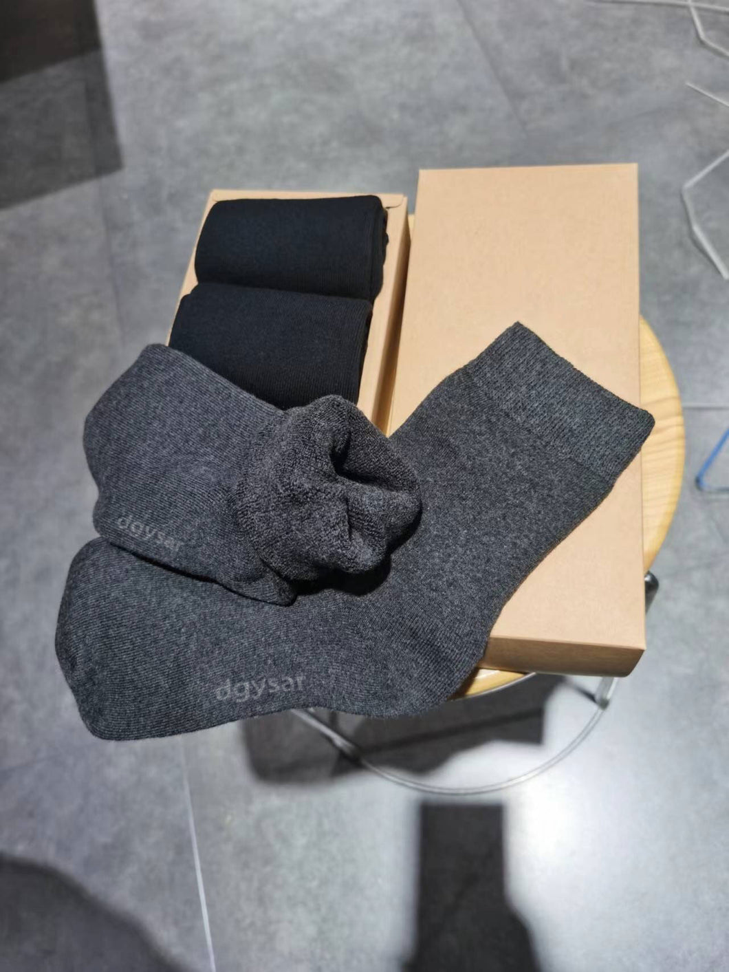 dgysar Stockings, wool socks super thick warm hiking soft comfortable socks in winter