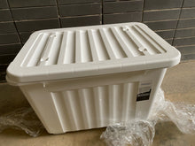 Load image into Gallery viewer, Shineider General purpose storage bins for house use, plastic lock box with lid
