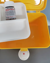 Load image into Gallery viewer, 11-inch plastic self-use medicine container, medicine storage box, multifunctional medicine storage box with detachable tray
